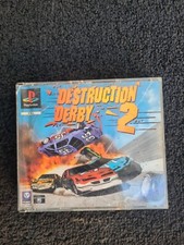 ebay® Auktion 276292580203 | Destruction Derby 2 Spiel ps1 Big Box Playstation 1 mit Manuel Thumbnail of ebay® auction 276292580203 | Destruction Derby 2 Spiel ps1 Big Box Playstation 1 mit Manuel