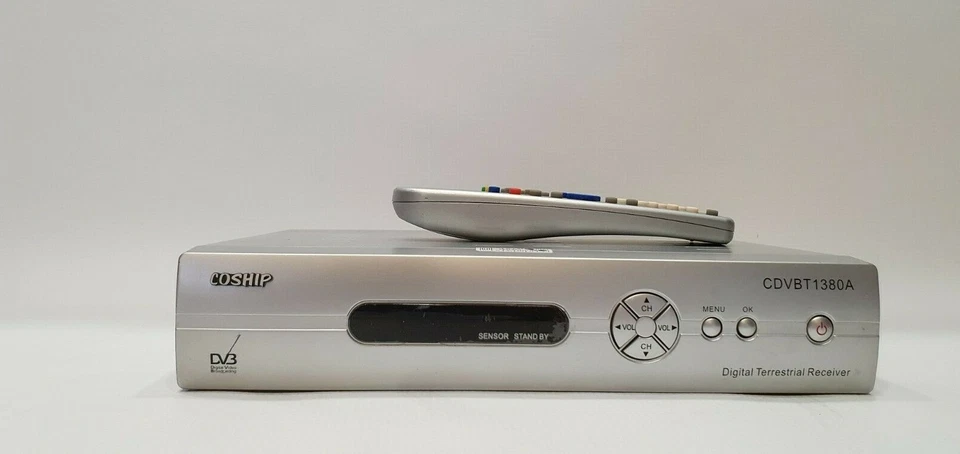 DVB-T Coship CDVBT1380A tuner MPG-2 remote control MPG2 - Immagine 2 di 4