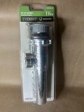 EVERBILT 1-1/4" POP-UP ASSEMBLY CHROME FINISH SINK DRAIN 1000 050 641 C756-1