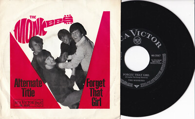 The Monkees  -Alternate Title / Forget That Girl- 7'' 45 GER, RCA Victor  1967