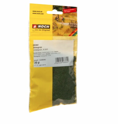 NOCH Scatter Grass Medium Green (4mm, 20g bag)