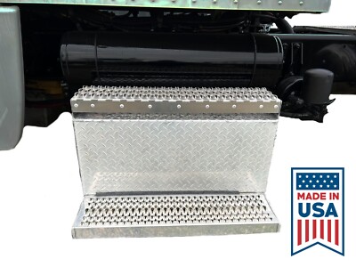 Peterbilt 379 389 Battery Box Top Step - Heavy Duty