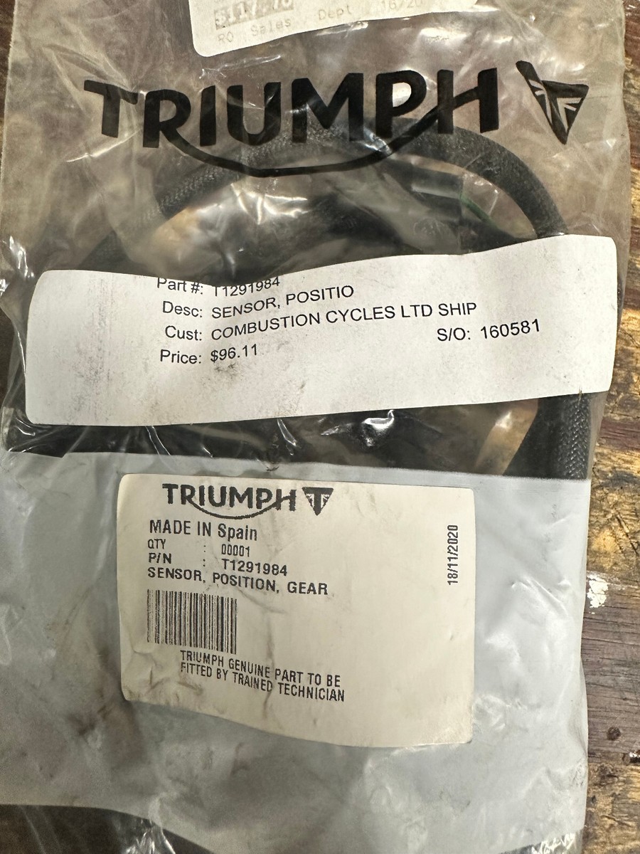 OEM Triumph Gear Position Sensor T1291984 | eBay