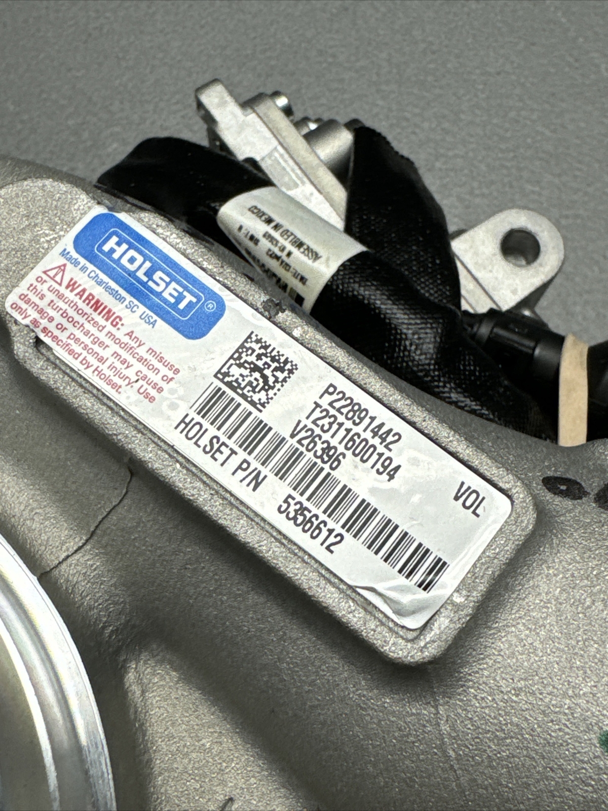 NEW GENUINE HOLSET MACK 5356612 TURBOCHARGER | eBay 