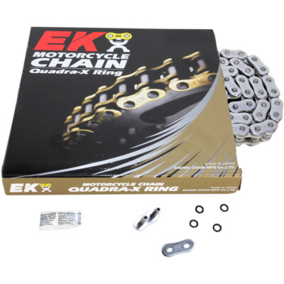 EK Chains 530 ZVX3 Series ZX-Ring Chain (Chrome) 160 Links EK Chains 530 ZVX3 Series ZX-Ring Chain (Chrome) 160 Links