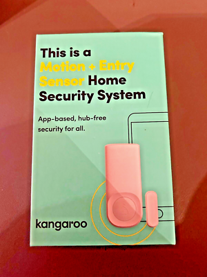 #ad #ad Kangaroo Home Security Indoor Motion amp; Entry Sensor for Door or Window WhiteX2 $19.99