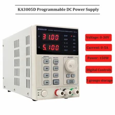 KA3005D DC Power Supply High Precision Adjustable Lab Equipment 30V 5A 220V