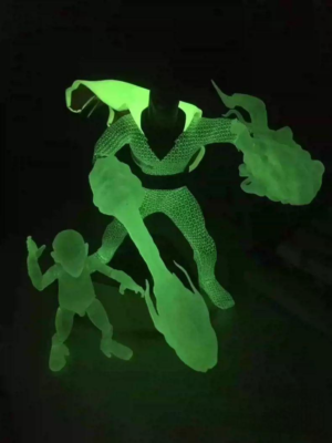 Mezco One:12 Space Ghost Luminous version Complete Box IN STOCK