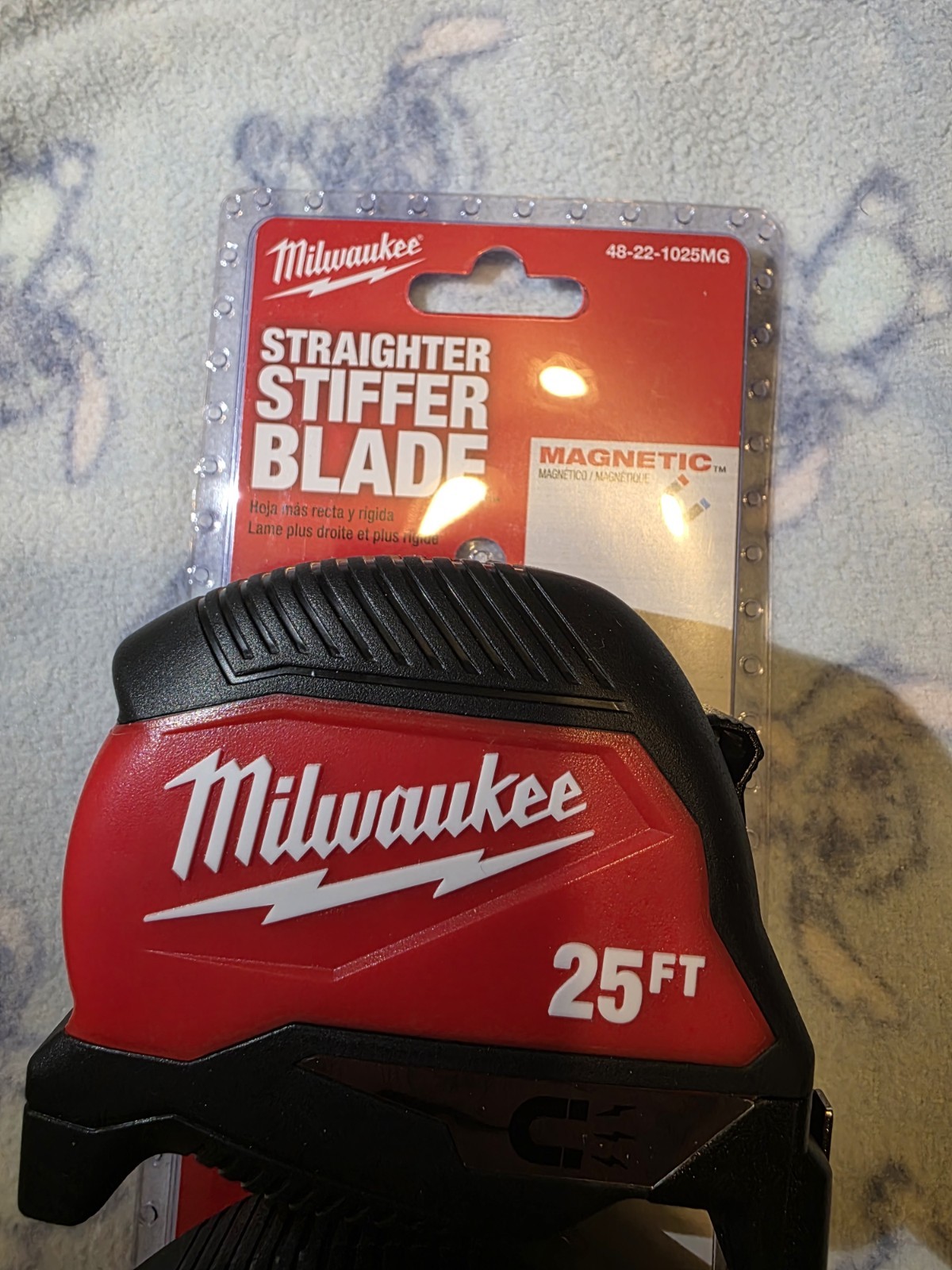Milwaukee 25' x 1 1/16" Magnetic Compact Tape Measure (2 Pack) Genuine OEM
