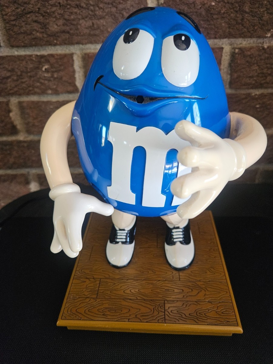 Vintage M&M Candy Dispenser Blue MM | eBay