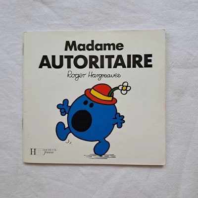 Livre Madame autoritaire Roger Hargreaves Hachette 1991 - Photo 1/4
