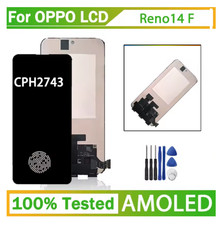 OLED LCD Display Touch Digitizer Assembly For Oppo Reno14 F CPH2743 Replacement