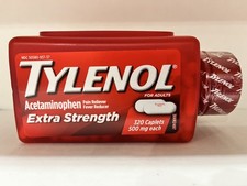 Tylenol Extra Strength Acetaminophen 500mg 320 Caplets Exp 02/2030