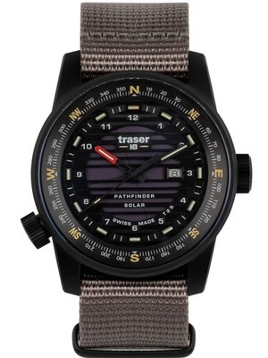 Traser H3 111400 Herrenuhr P68 Pathfinder Solar 46mm 10ATM