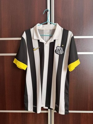 SANTOS FC BRAZIL  2013/2014 AWAY FOOTBALL SOCCER SHIRT JERSEY NIKE ADULT SIZE M