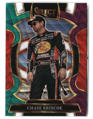 2026 Panini Select Nascar - Grandstand - Chase Briscoe #63 Tri-Color Prizm