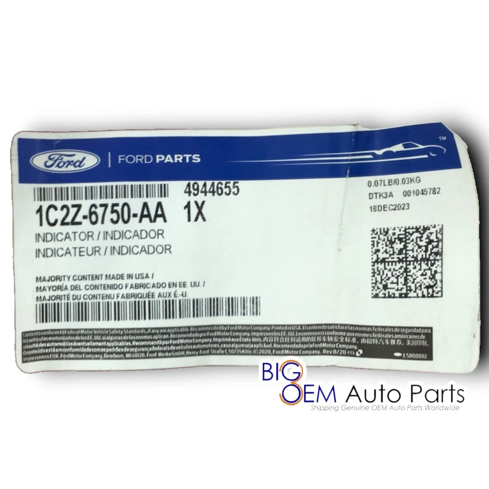 Varilla indicadora de nivel de aceite del motor Ford Econoline serie E 4,6 L 1C2Z-6750-AA Foto 4 de 4