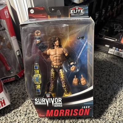 #ad WWE Elite JOHN MORRISON Survivor Series Action Figure Mattel $35.00