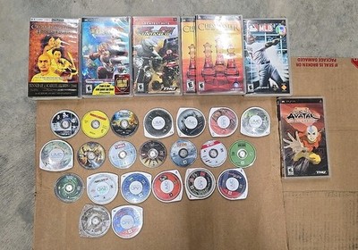 29X Sony PSP Playstation Portable Games & Movies UMD NBA, MLB