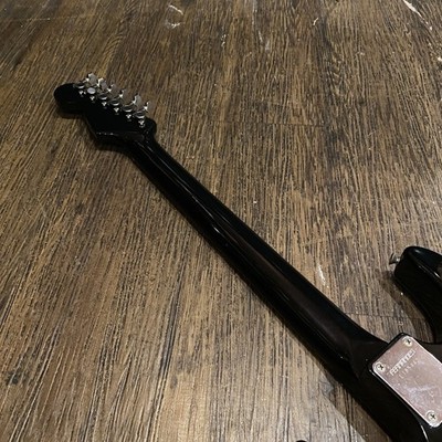 Fernandes THE FUNCTION E-Gitarre schwarz 80er Japan Strato mit Tremolo gebraucht