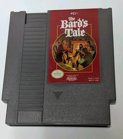 The Bard's Tale Nintendo NES Cartridge Authentic TESTED
