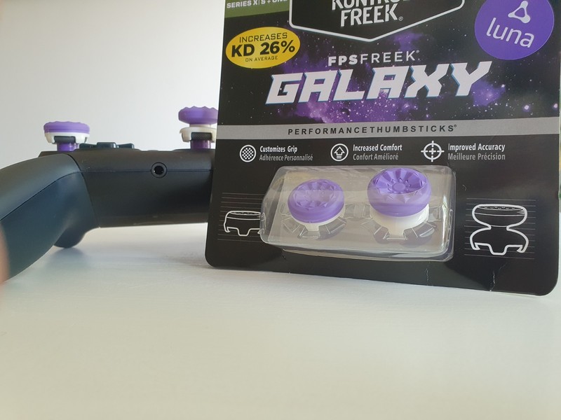 Kontrol Freek Purple Thumbstick Grips for XBox X Box X / S ONE & Luna Controller