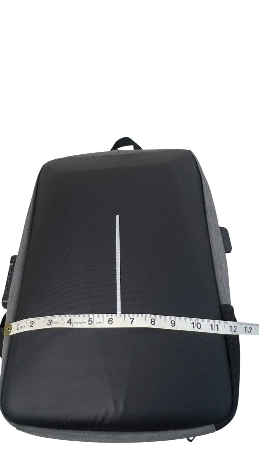 Hard Shell Backpack Grey Laptop Security Anti-The… - image 9