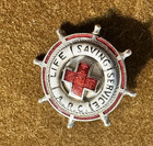 Vintage American Red Cross - Life Saving Service Life Preserver Pin - ARC Brooch — photo 1