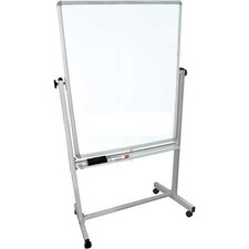 Mobile Double Sided Magnetic Whiteboard 36" x 48"