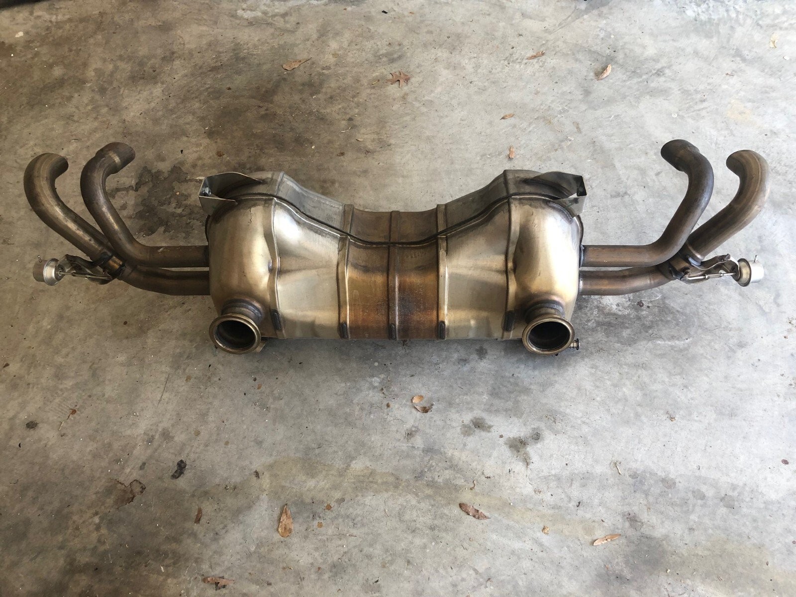Lamborghini Huracan 2016 Exhaust system