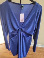 NWT Wild Fable Size Xl Blue Dress