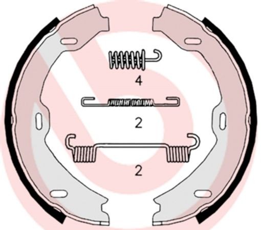 Fits BREMBO S 50 518 jaws ham.r. MERCEDES ⭐UK Stock⭐ - Image 14
