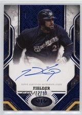 2025 Topps Tier One Prime Performers Auto Blue Foil 17/99 Prince Fielder #PPA-PF