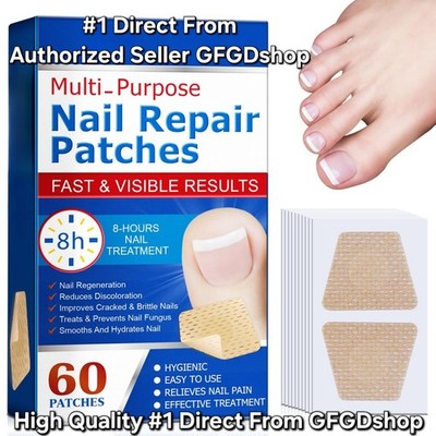 60 Pcs Fungal Nail Patches Toenail Fungus Parches Para Hongos En Las Uñas Repara
