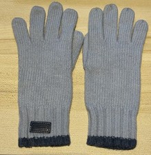 Coach Winter Gloves Blue Knit Vintage 2004 