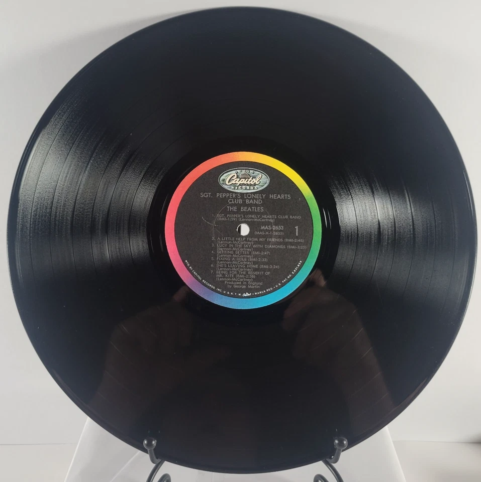 The Beatles - Sgt Pepper LP US Mono LA Pressing w/ Label Misprint w/Clean Insert - Image 3 of 4