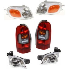 Tail Light Kit For 1997-05 Chevy Venture 99-05 Montana Lh Rh Halogen With Bulbs