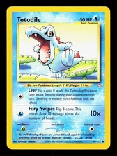 Totodile 81/111 Common Neo Genesis Pokemon Unlimited LP on eBay