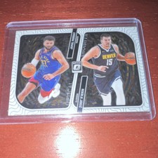 Panini 2023-24 Donruss Optic Rising Suns Jamal Murray Nikola Jokic #3 NBA