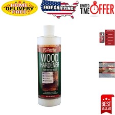 16 oz PC-Petrifier Liquid Wood Hardener - Revitalize Rotted Wood Effortlessly