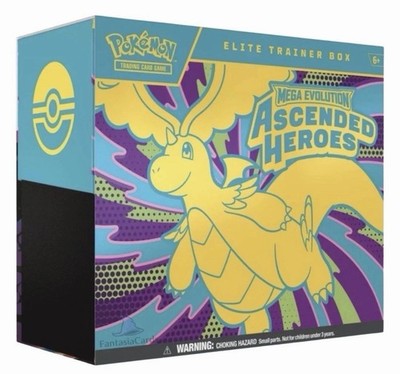 Pokemon Ascended Heroes ETB Elite Trainer Box EN | Erhabene Helden TCG Neu OVP