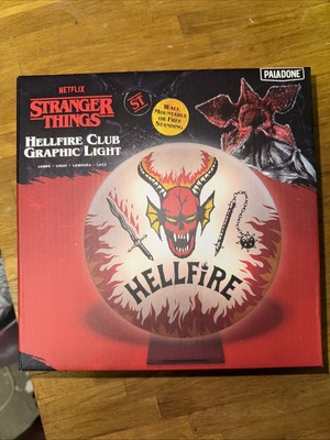 Stranger Things Lampe Hellfire Club Logo 20 cm
