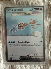 Eiscue EX 222/197 Obsidian Flames Special Illustration Rare Card