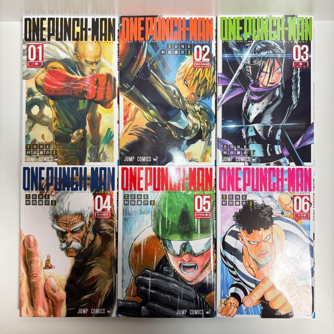 One Punch Man 1 36 Volumes Complete Set Bulkmanga Japanese