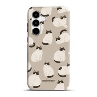 HandyhüLle FüR Galaxy S25 Fe Mobiwear Case Cover SchutzhüLle Etui HüLle Kaffe