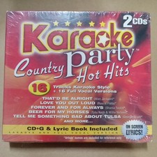 Country Hot Hits by Karaoke Party CD, 2003