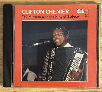 60 Minutes with the King of Zydeco by Chenier, Clifton (CD, 1986)