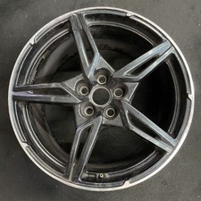 Rear Chevrolet Black Machined Lip Corvette Factory Wheel 20x11 2020-2025 14008b Rear Chevrolet Black Machined Lip Corvette Factory Wheel 20x11 2020-2025 14008b