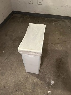 IKEA SKUBB Wäschesack mit Gestell, weiß, 80 L