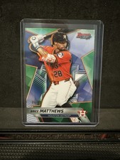 Brice Matthews 2025 Bowman's Best Green Refractor /99 #TP-18, Astros